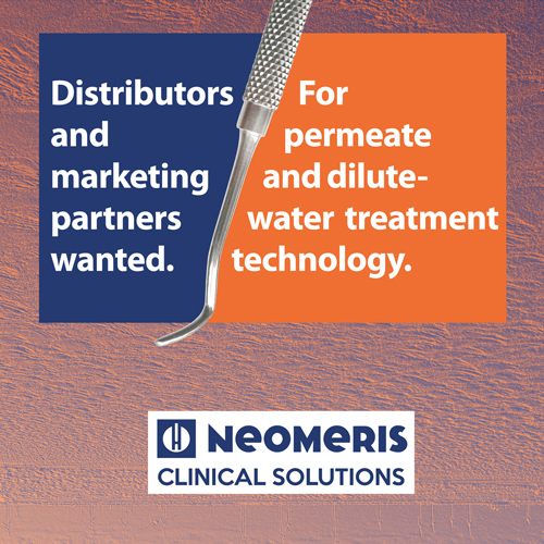Banner, Distributors and marketing partners wanted for permeate and dilute-water treatment technology